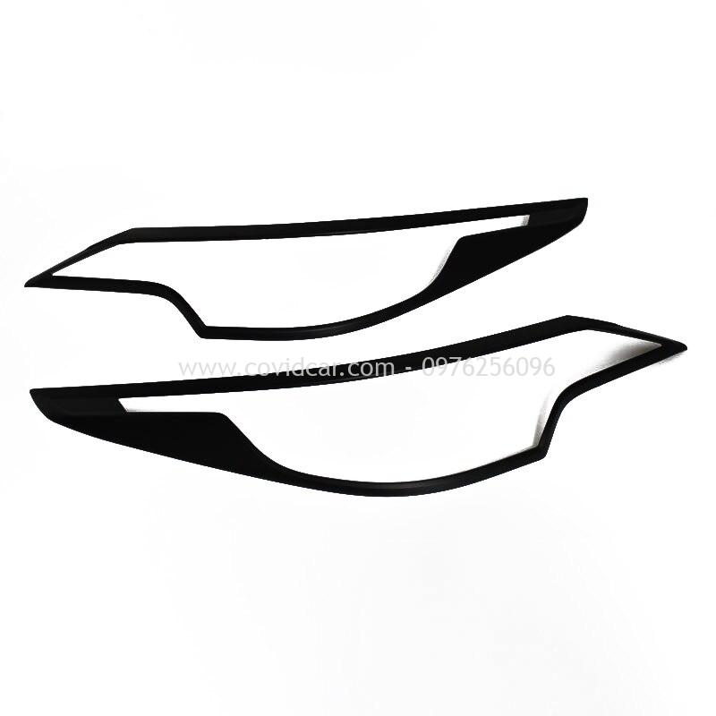 Ốp viền đèn pha đen cho Fortuner 2017-2019 Ốp viền đèn pha đen cho Fortuner 2017-2019