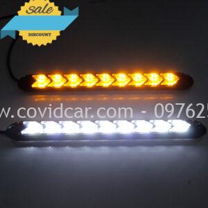 Bộ 2 dải led chạy ban ngày cho ô tô 1 Bộ 2 dải led chạy ban ngày cho ô tô