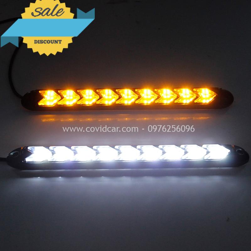 Bộ 2 dải led chạy ban ngày cho ô tô Bộ 2 dải led chạy ban ngày cho ô tô