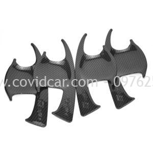 Bộ ốp hõm tay nắm cửa Carbon Toyota Hilux Revo 2016 - 2020