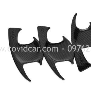 Bộ ốp hõm tay nắm cửa Carbon Toyota Hilux Revo 2016 - 2020