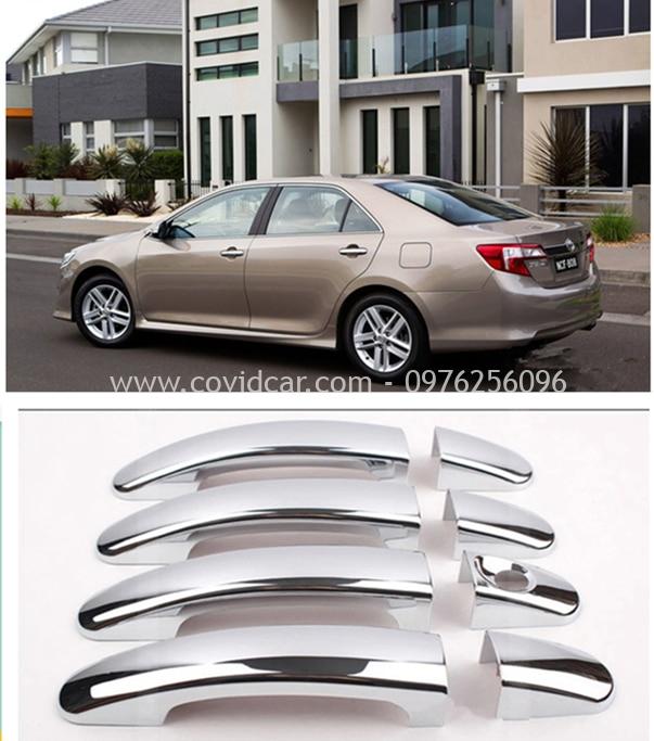 Bộ ốp tay nắm cửa xe Toyota Camry 2012 - 2016 Bộ ốp tay nắm cửa xe Toyota Camry 2012 - 2016