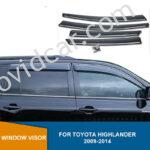 Vè mưa chỉ mạ Toyota Highlander 2009-2014
