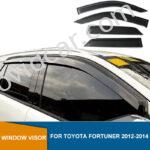 Vè mưa đen Toyota Fortuner 2012-2014