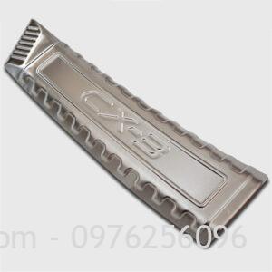 Ốp chống trầy cốp Mazda CX-3 CX3 inox cao cấp