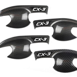 Ốp hõm tay nắm cửa cacbon Mazda CX-3 CX3 1 Ốp hõm tay nắm cửa cacbon Mazda CX-3 CX3