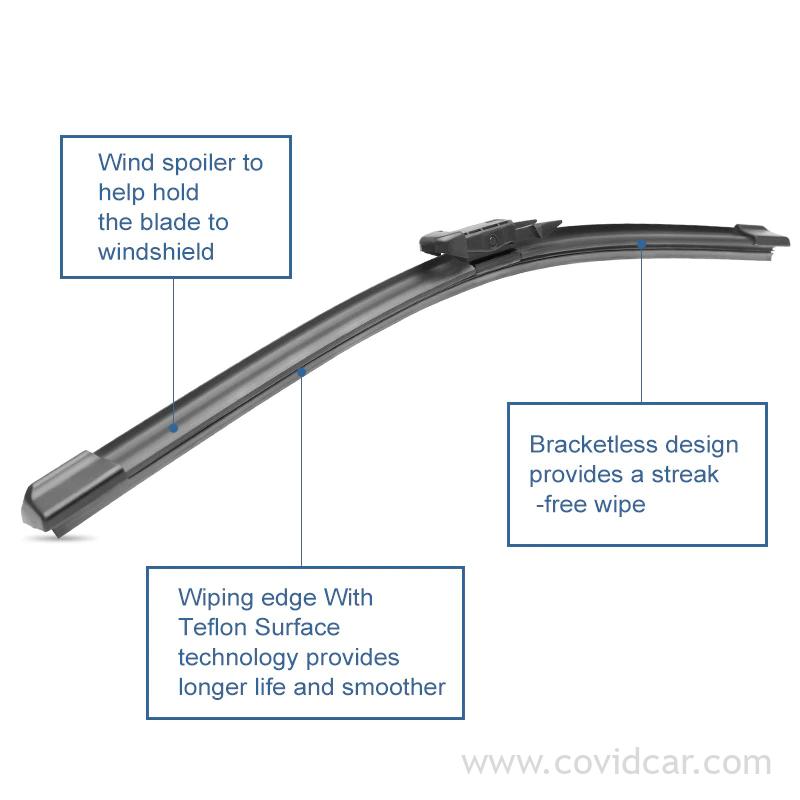 Bộ 2 chổi gạt mưa trước Mercedes A Class W169 W176 2004-2017 Bộ 2 chổi gạt mưa trước Mercedes A Class W169 W176 2004-2017