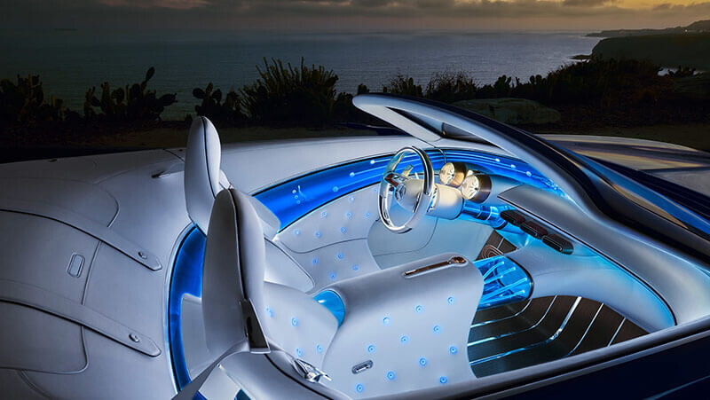 Vision Mercedes Maybach 6 Cabriolet Lo Dien Tai Pebble Beach
