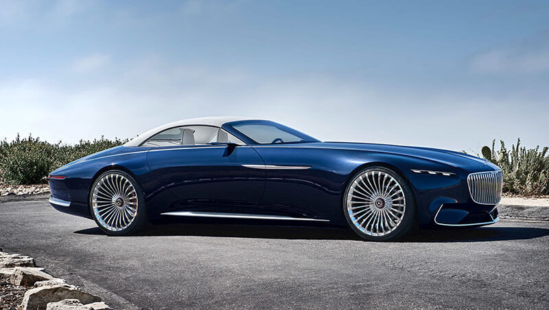 Vision Mercedes Maybach 6 Cabriolet Lo Dien Tai Pebble Beach