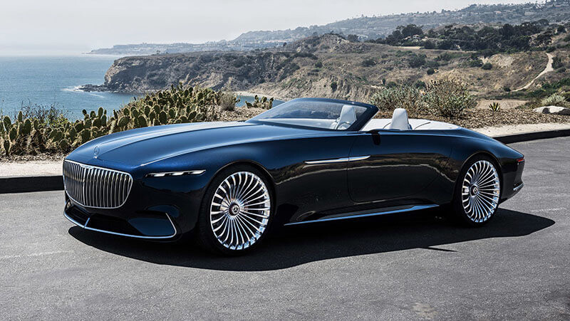 Vision Mercedes Maybach 6 Cabriolet Lo Dien Tai Pebble Beach