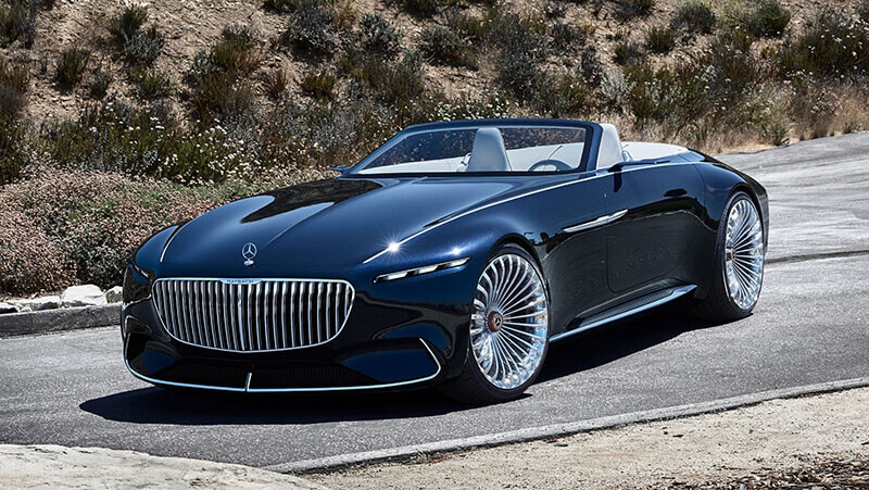 Vision Mercedes Maybach 6 Cabriolet Lo Dien Tai Pebble Beach