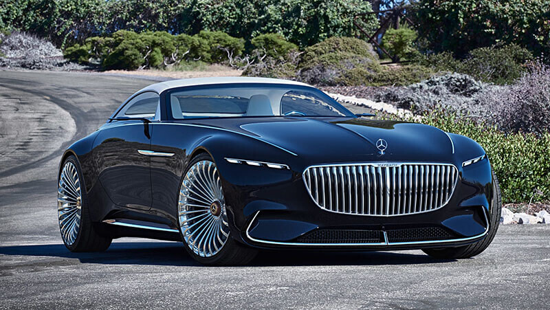 Vision Mercedes Maybach 6 Cabriolet Lo Dien Tai Pebble Beach
