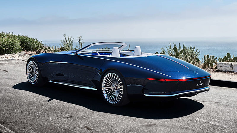 Vision Mercedes Maybach 6 Cabriolet Lo Dien Tai Pebble Beach