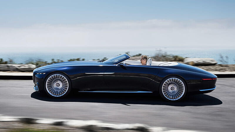 Vision Mercedes Maybach 6 Cabriolet Lo Dien Tai Pebble Beach