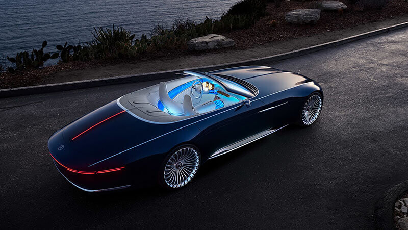 Vision Mercedes Maybach 6 Cabriolet Lo Dien Tai Pebble Beach