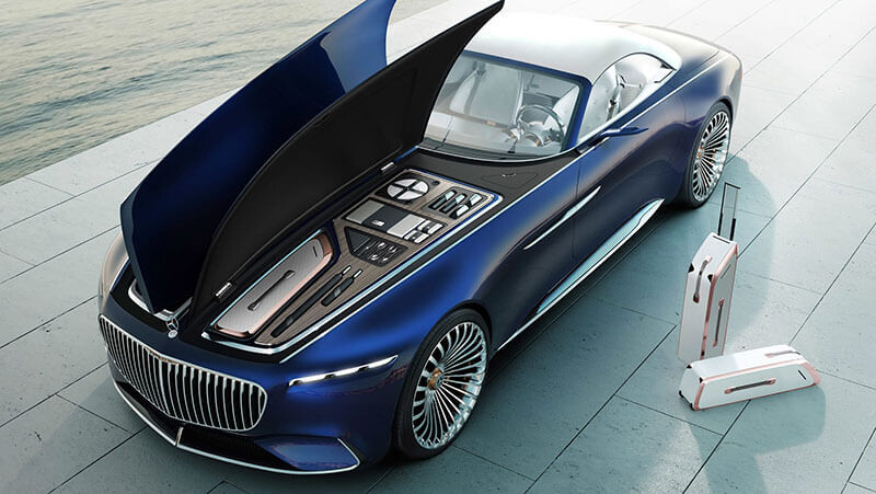 Vision Mercedes Maybach 6 Cabriolet Lo Dien Tai Pebble Beach