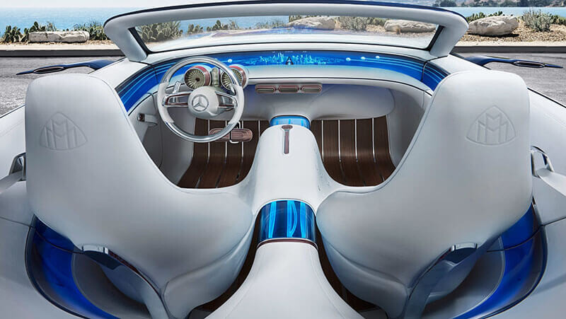 Vision Mercedes Maybach 6 Cabriolet Lo Dien Tai Pebble Beach