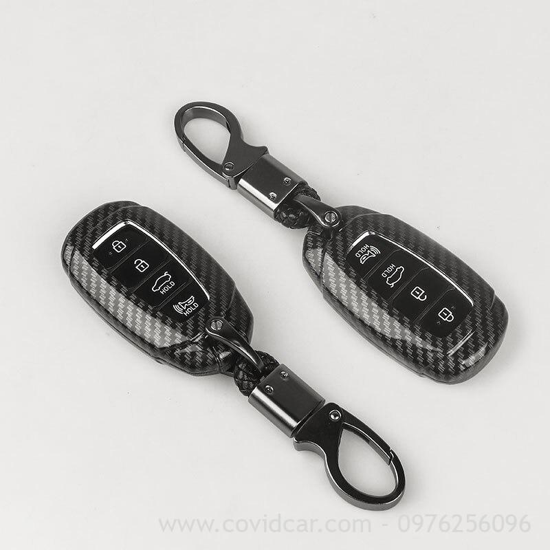 Ốp chìa khóa cacbon Hyundai Palisade cao cấp 8 10920 7d9c0e