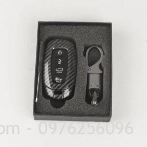 Ốp chìa khóa cacbon Hyundai Palisade cao cấp