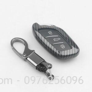 Ốp chìa khóa xe MG HS ZS cacbon cao cấp 2 Ốp chìa khóa xe MG HS ZS cacbon cao cấp