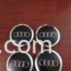 Logo chụp mâm 59mm xe Audi S A3 A4 B8 8P 8V A6 C7 A5 Q5 B7 B6 B9 Q7 A1