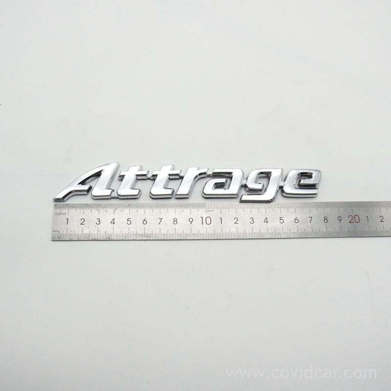 Chữ Attrage cho Mitsubishi Attrage Sedan 6 11724 8ce0fd