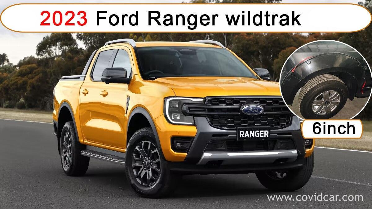 Ốp cua lốp Ford Ranger 2023 Wildtrack XLT XLS XL mới nhất 11 11990 74d157