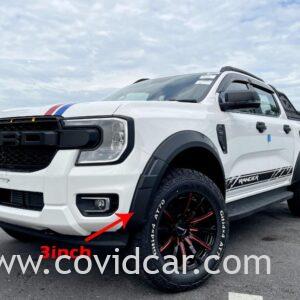 Ốp cua lốp Ford Ranger 2023 Wildtrack XLT XLS XL mới nhất