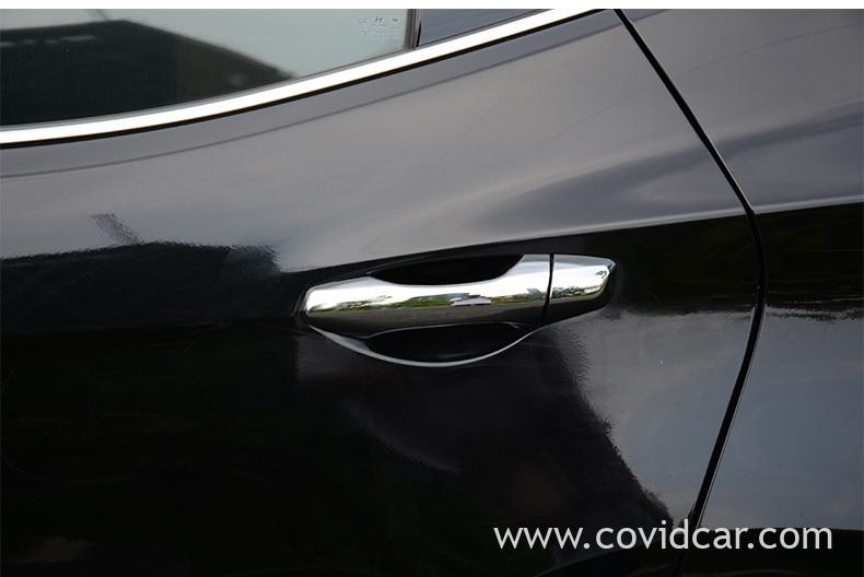 Bộ ốp tay nắm cửa Hyundai Santafe IX45 2013 2014 2015 Bộ ốp tay nắm cửa Hyundai Santafe IX45 2013 2014 2015