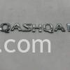 Chữ nổi Qashqai dán sau xe