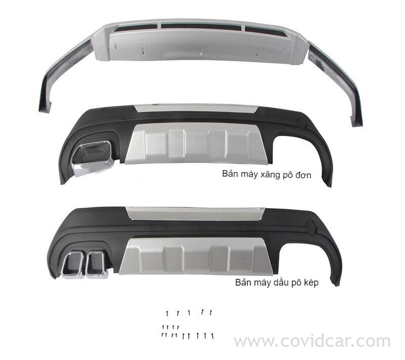 Ốp cản trước sau Hyundai Santafe 2019 2020 7 13281 b224b0