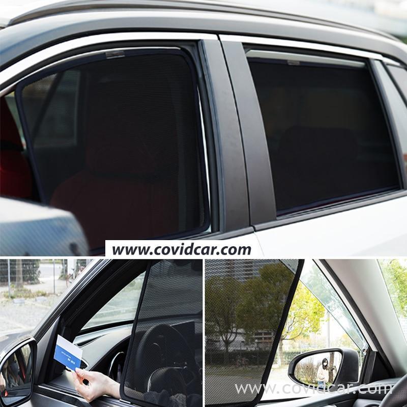 Bộ rèm che nắng xe Hyundai Santafe 2013-2018 Bộ rèm che nắng xe Hyundai Santafe 2013-2018