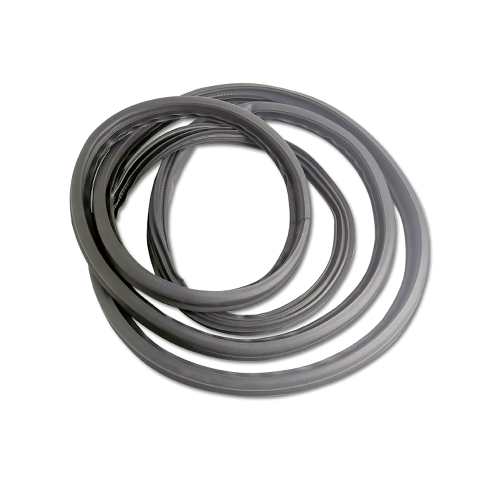 Kamshing – bande d'étanchéité noire en caoutchouc pour coffre de voiture, pour Toyota Land Cruiser Prado 120 LC120 2003 – 2009 et LC150 2010-2017 Kamshing – bande d'étanchéité noire en caoutchouc pour coffre de voiture, pour Toyota Land Cruiser Prado 120 LC120 2003 – 2009 et LC150 2010-2017