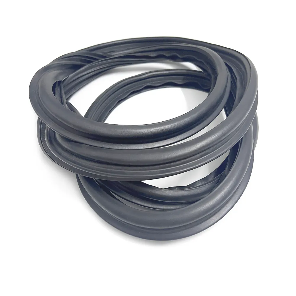 Kamshing – bande d'étanchéité noire en caoutchouc pour coffre de voiture, pour Toyota Land Cruiser Prado 120 LC120 2003 – 2009 et LC150 2010-2017 Kamshing – bande d'étanchéité noire en caoutchouc pour coffre de voiture, pour Toyota Land Cruiser Prado 120 LC120 2003 – 2009 et LC150 2010-2017