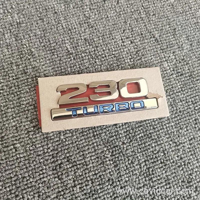 Diaplikasikan ke Honda Accord bagasi surat belakang endmark ACCORD label 230 260 TURBO mark