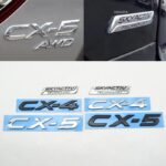 Chữ CX5 dán sau xe Mazda cao cấp