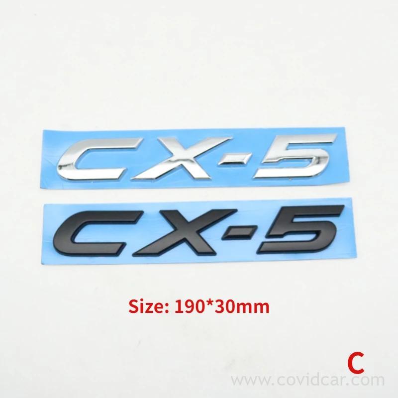 Chữ CX5 dán sau xe Mazda