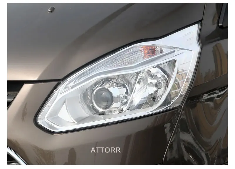 For Ford Tourneo Custom / Transit V362 2016-2020 Car Accessories Headlight Cover lamp Shell Lampshade Transparent Mask