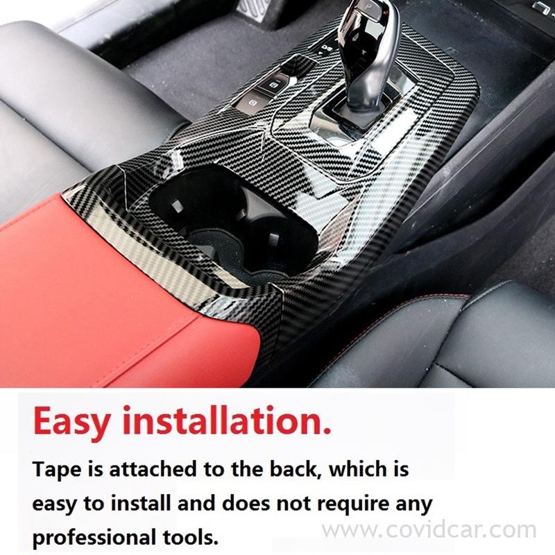 Ốp bảng điều khiển trung tâm MG 5 MG5 cacbon Ốp bảng điều khiển trung tâm MG 5 MG5 cacbon