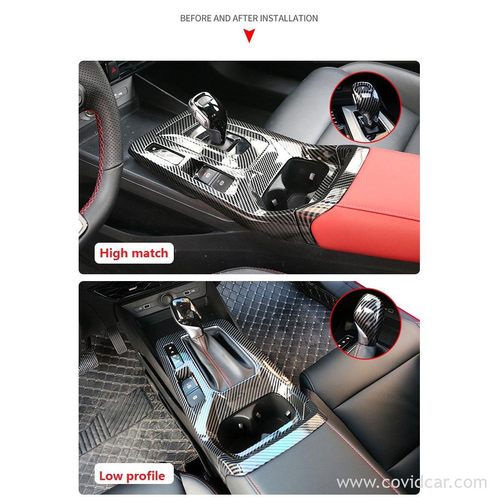 Ốp bảng điều khiển trung tâm MG 5 MG5 cacbon Ốp bảng điều khiển trung tâm MG 5 MG5 cacbon